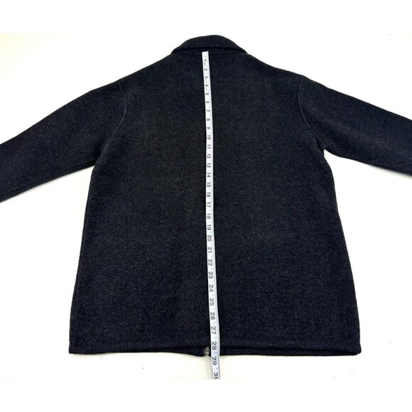 Jones New York Sport Women's Black Wool Jacket Size P/S Zipper Front Pockets - Picture 7 of 12